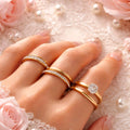 Ensemble de bagues Luxury