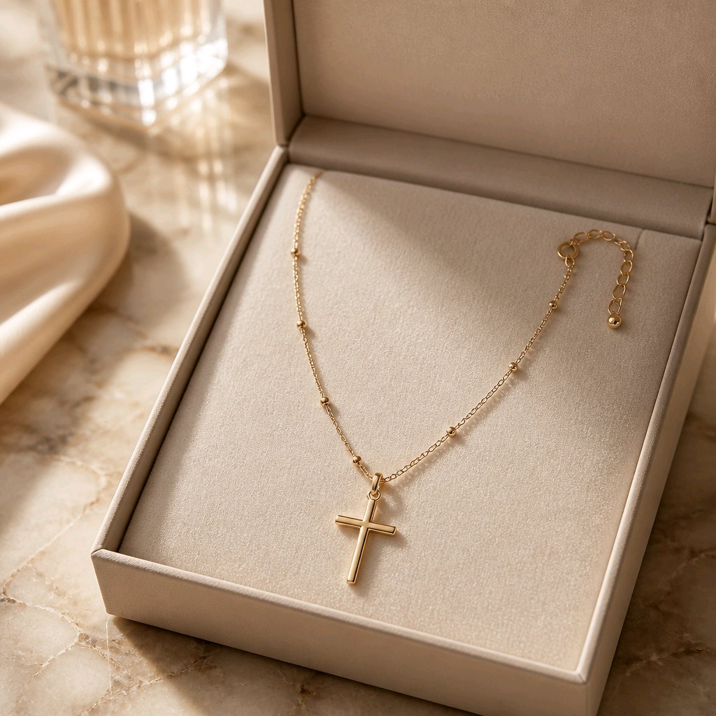 Collier croix simplicity