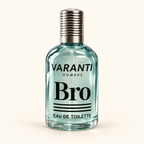 Eau de parfum Bro pour homme – 100 ml sur fond ivoire