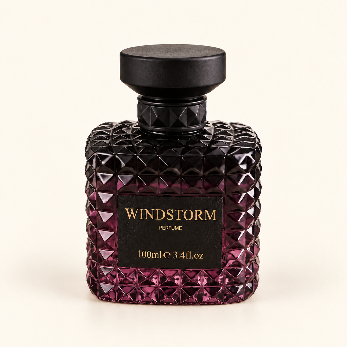 Eau de parfum d’inspiration pour femme – 100 ml sur fond ivoire