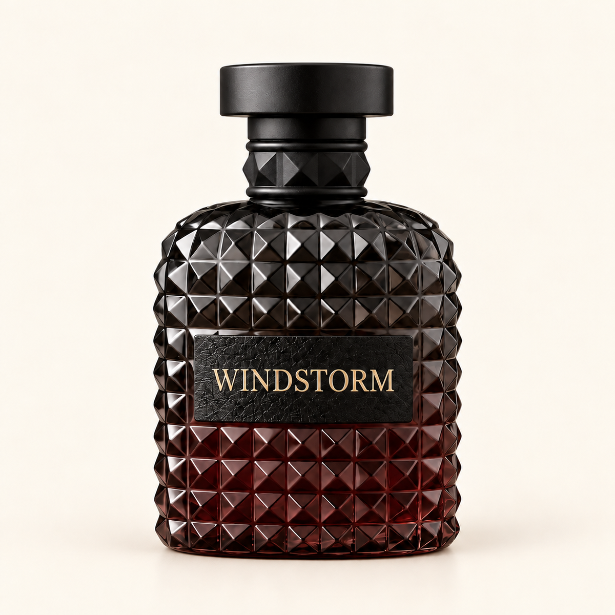 Eau de parfum d’inspiration pour homme – 100 ml sur fond ivoire