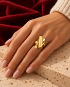 Inaya ring worn — AI-generated styled image