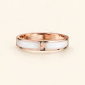 Sofia ring on an ivory background