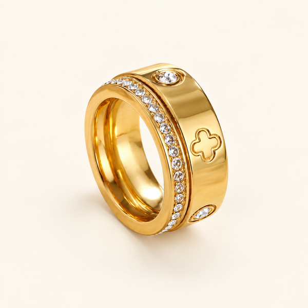Goldfarbener Ring Cosy