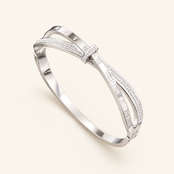 Silberfarbenes Armband Aurore