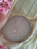 Collier pendentif goutte