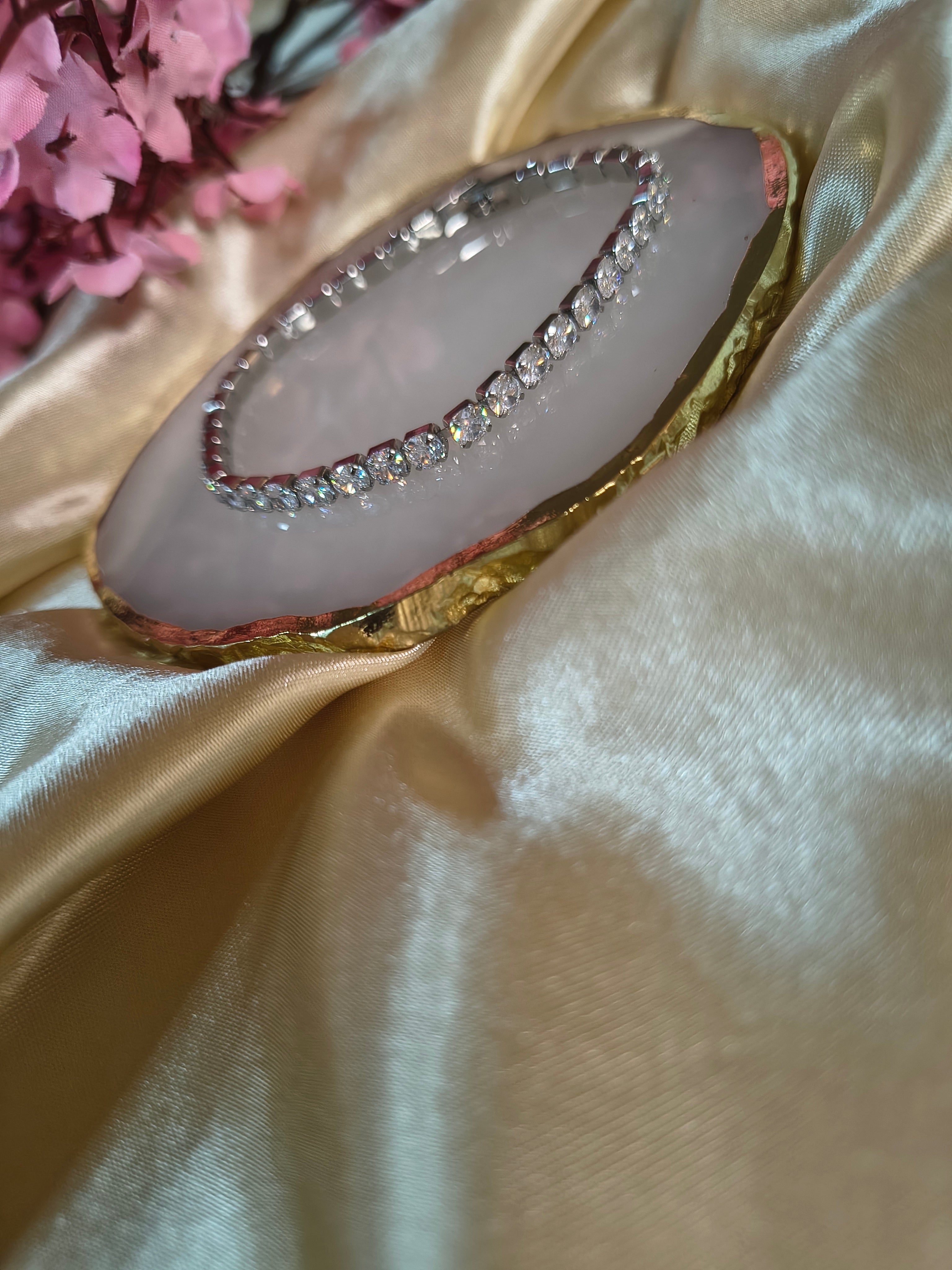 Bracelet intemporel argent